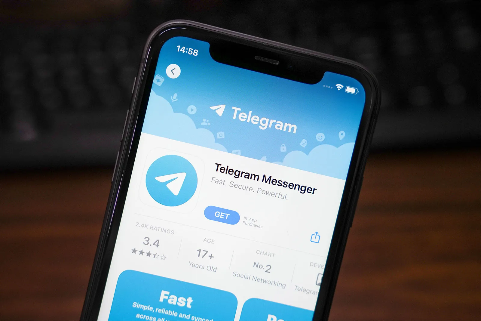 QR code to add friends on Telegram
